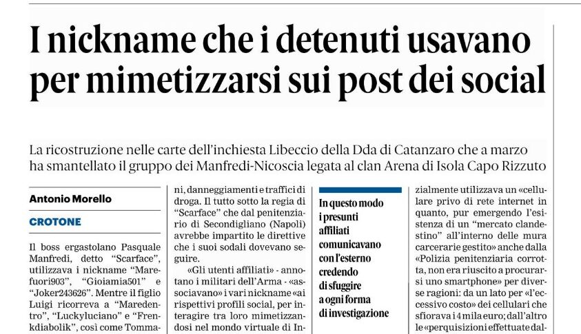 Press review 04-05-2026 Calabria editions