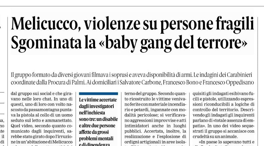Press review 04-30-2026 Calabria editions