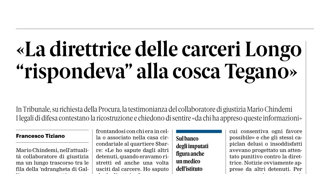Press review 05-30-2026 Calabria editions