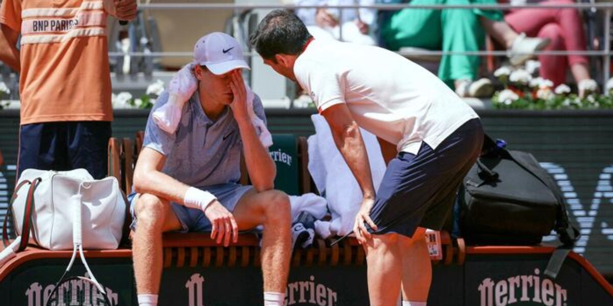Roland Garros, Sinner is not well: in physical crisis against Cerundolo but does not withdraw