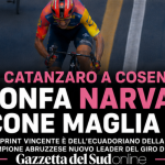 The Giro Cosenza bows at the feet of the Colombian Narvaez, Ciccone (third) takes the pink jersey in the City of bruzi