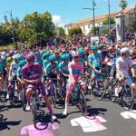 The Giro d'Italia started again from Catanzaro, great celebration and participation PHOTO