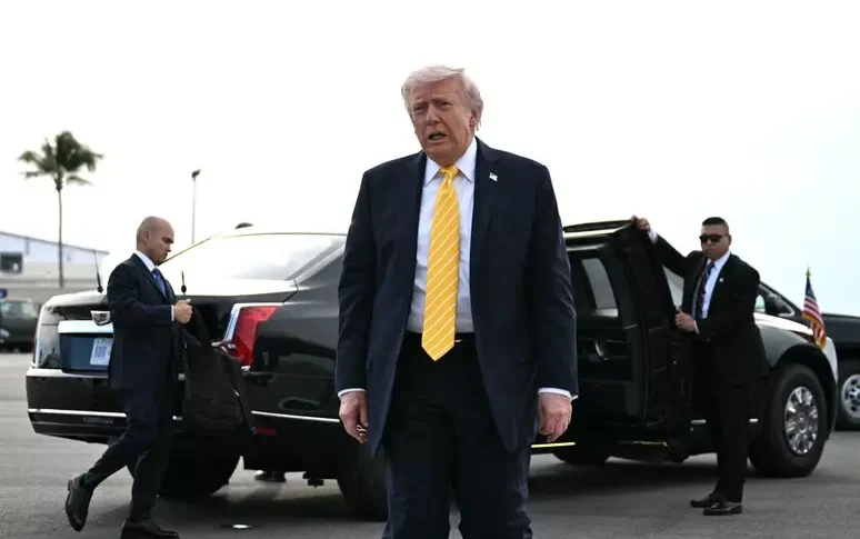 Trump: "Off to Project Freedom to free ships stuck in Hormuz"