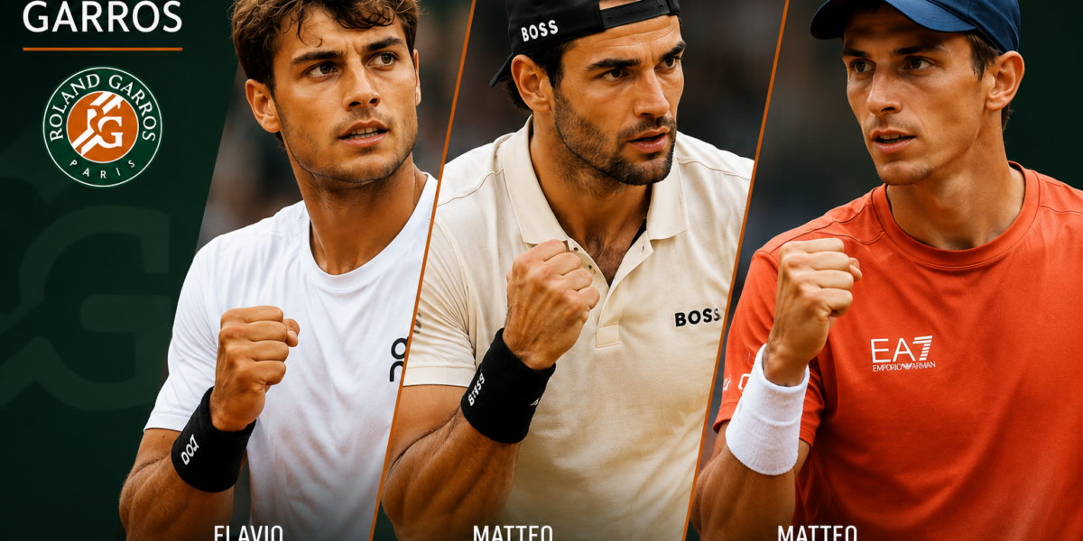 Paris remains blue even without the number one: three Italians in the quarterfinals, an unprecedented feat. Tomorrow... for another derby