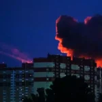 Ukrainian drone on a Russian bus in Crimea, 7 dead. St. Petersburg's oil terminal is on fire