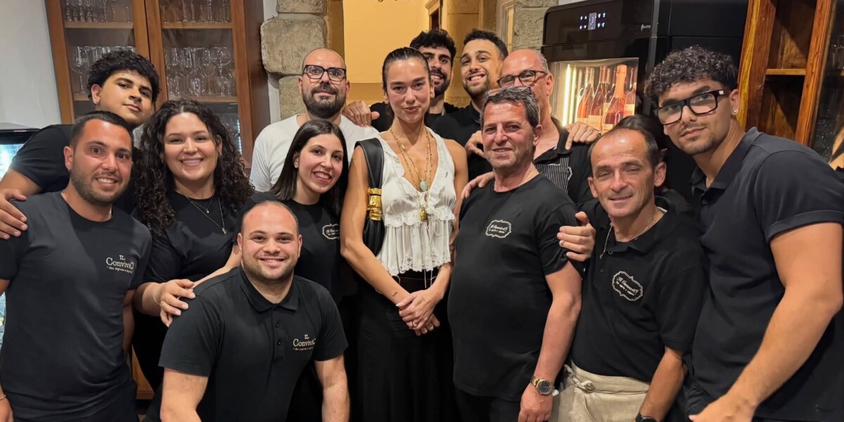 Dua Lipa and her husband Callum Turner enchanted by Tropea: romantic blitz after the wedding in Palermo