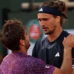 The Roland Garros final, Cobolli what a shame!!! He fights like a lion for 4 sets with Zverev, then collapses in the fifth (6-1)