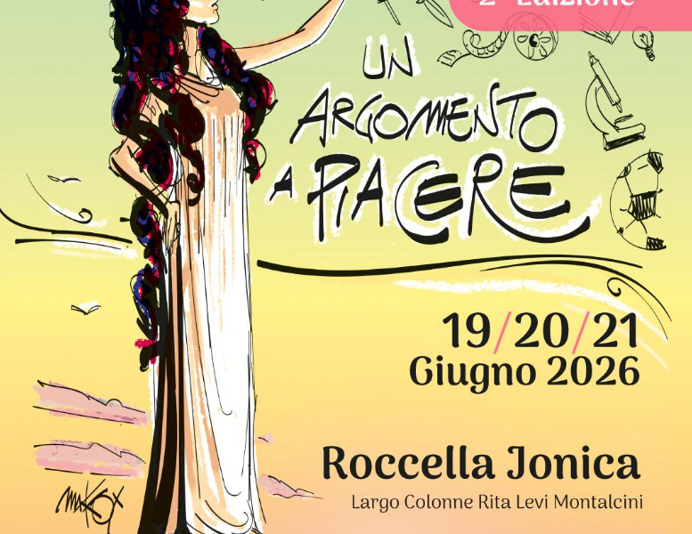 But how much we love the “topic of your choice”! The festival returns to Roccella Jonica