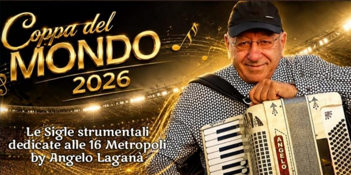 A musical journey that starts from Calabria: the music of Angelo Laganà tells the story of the 16 cities that will host the World Cup