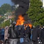 Anti-migrant riots in Belfast, houses burned and hunting of foreigners