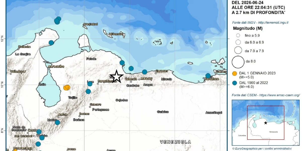 Earthquake in Venezuela, INGV: «Close and shallow shocks, devastating combination»