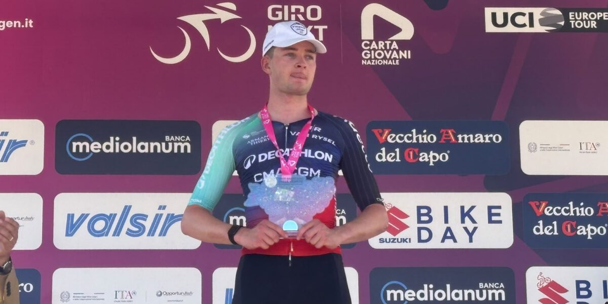 Giro Next Gen, Haugland wins the first stage from Reggio Calabria to Vibo Valentia