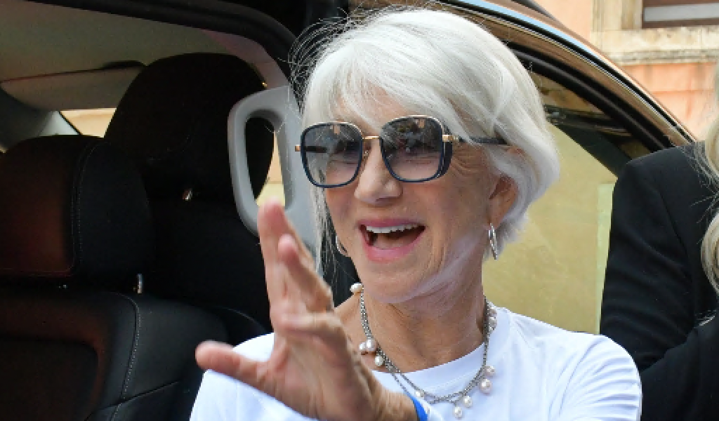 Helen Mirren at the Film Festival: «Me, Monica Vitti, cinema, the queen and Taormina»