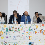 It makes the young talents of "Geographies of the Heart" rewarded: peace told with words and images