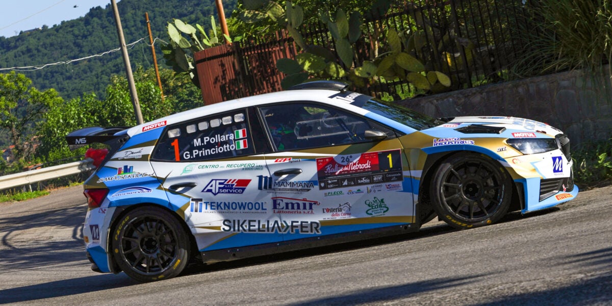 Pollara and Princiotto triumph at the 26th Rally Dei Nebrodi. Salpietro-Galati from Messina came second