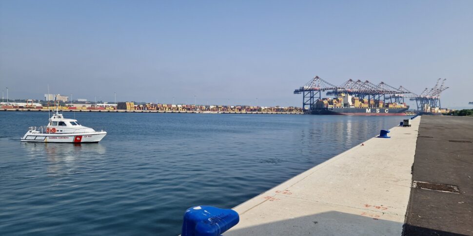 Port of Gioia Tauro, contract for the upgrading of the docks intended for wheeled vehicles