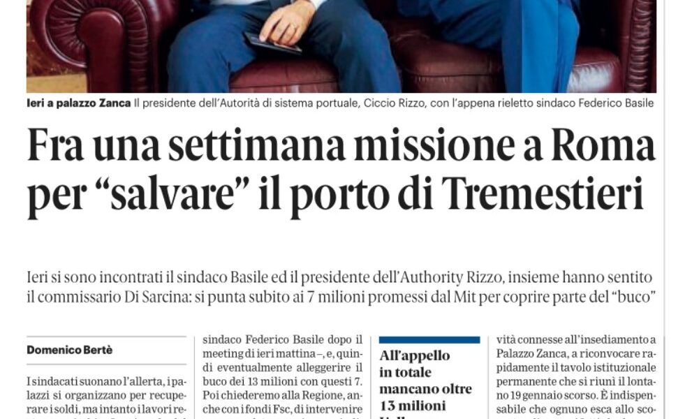Press review 02-06-2026 Messina edition