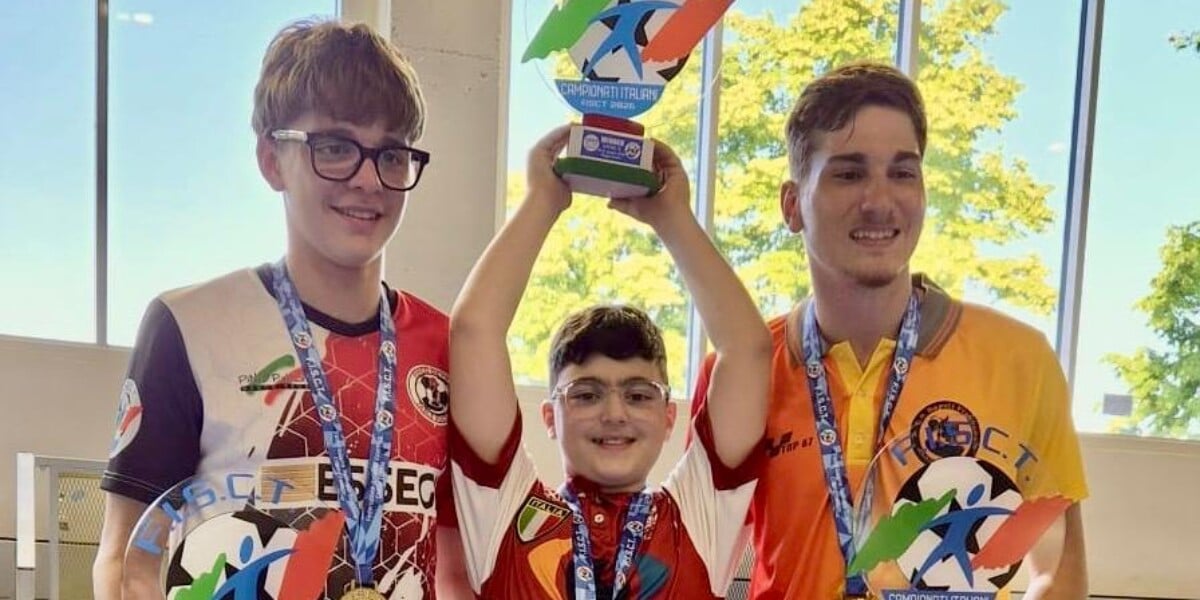 Subbuteo Club Reggio Calabria, a tricolor that is worth double: Averna confirms himself as Italian Under 12 champion, Citrigno comes close to the Veteran title
