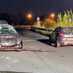 The impact with a seagull and the crash: car overturns on the Milazzo road. Injured in hospital