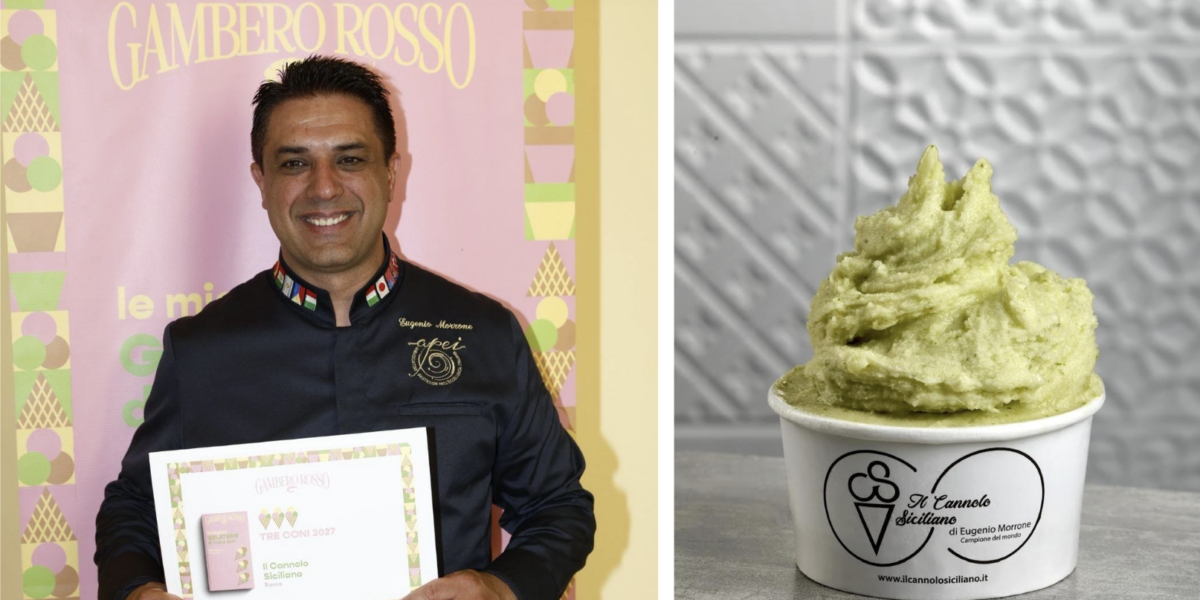 Three Gambero Rosso Cones for Eugenio Morrone from Catanzaro, the world champion launches the ice cream of the summer
