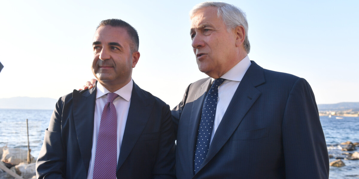 Tajani from Reggio turns to Trump: «His words speak for themselves. Vannacci? Crutch for the centre-left"