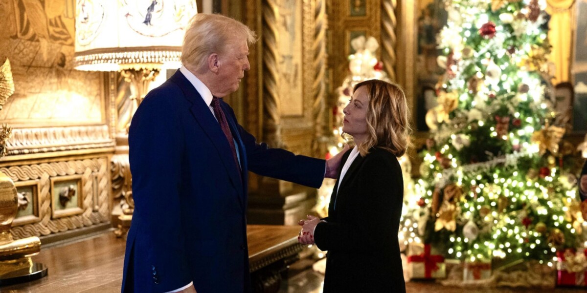 Meloni's icy silence: do not respond to Trump's provocations