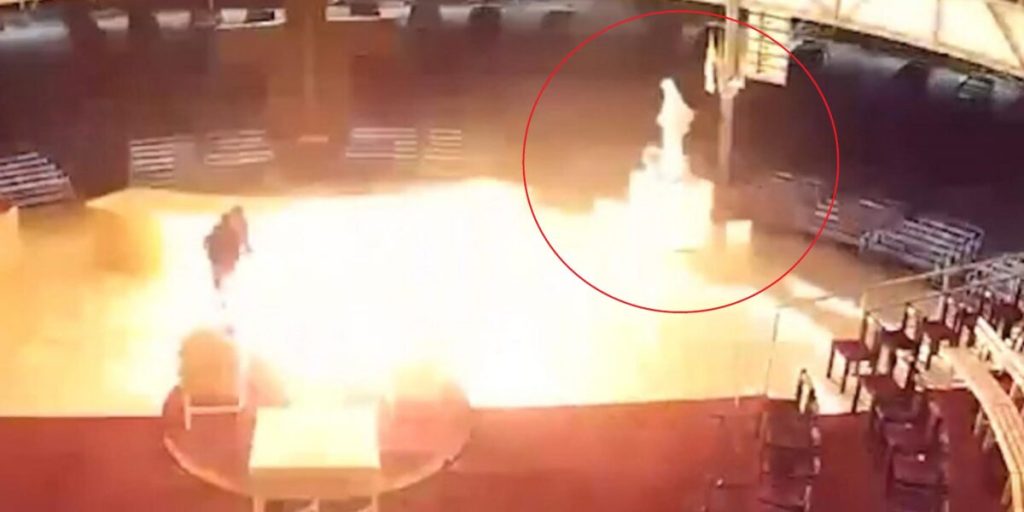 Medjugorje, the statue of the Madonna desecrated and the external altar set on fire: the police arrest a man in the Ljubuški area