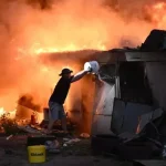 Another Russian raid on Kiev, a residential building hit: 10 dead. Poland launches fighter jets