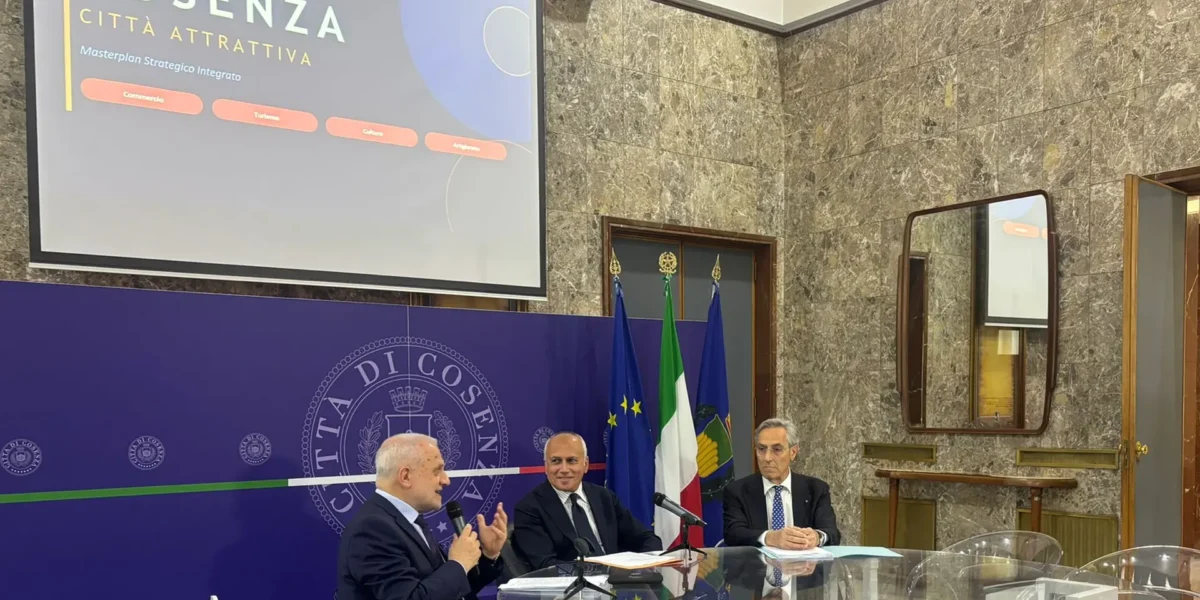 Cosenza, master plan for the development of the city. A stable "control room" has been established