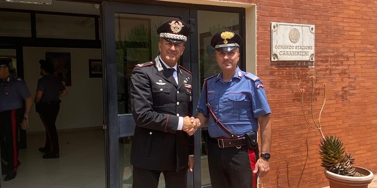 Curinga, the new station commander takes office: General Pellegrino visits to wish him good work