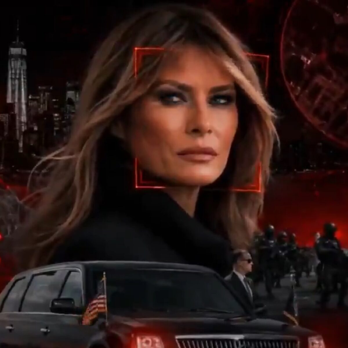 The video about Melania Trump