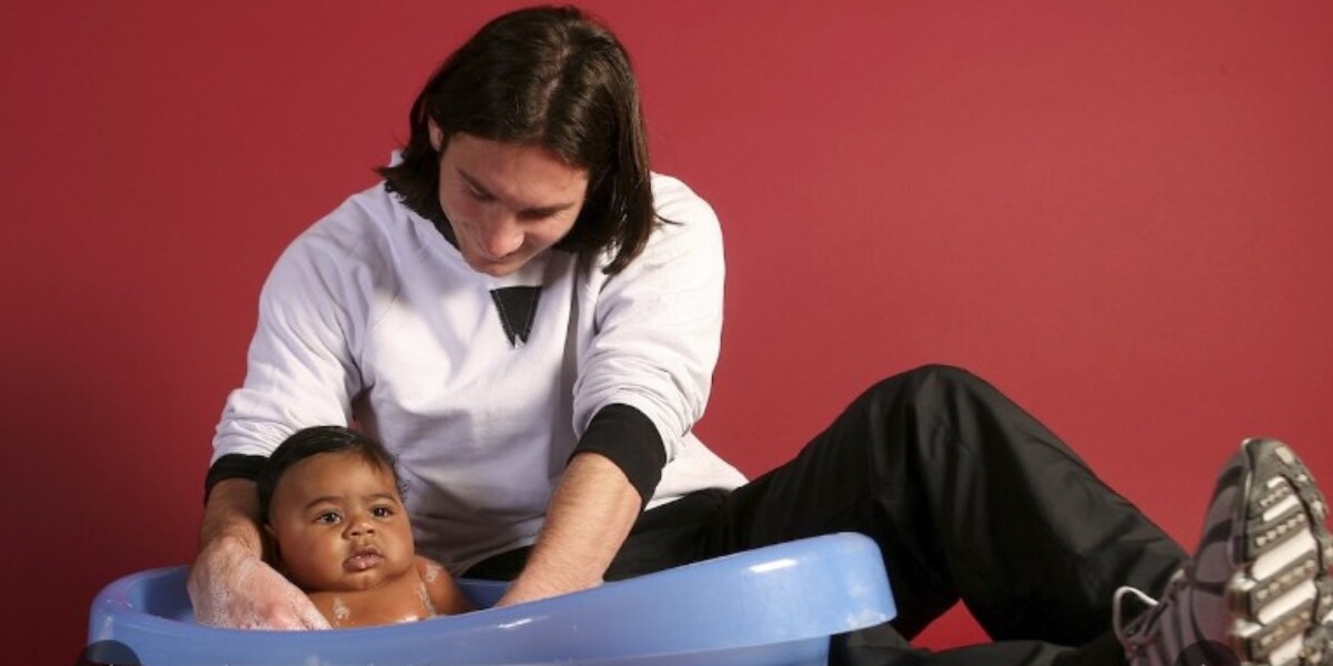 Messi was giving Lamine Yamal a bath: today they will compete in the World Cup final