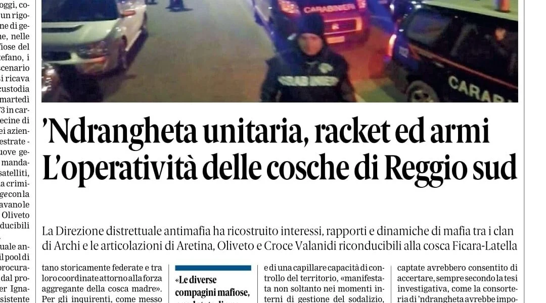 Press review 18-07-2026 Calabria editions