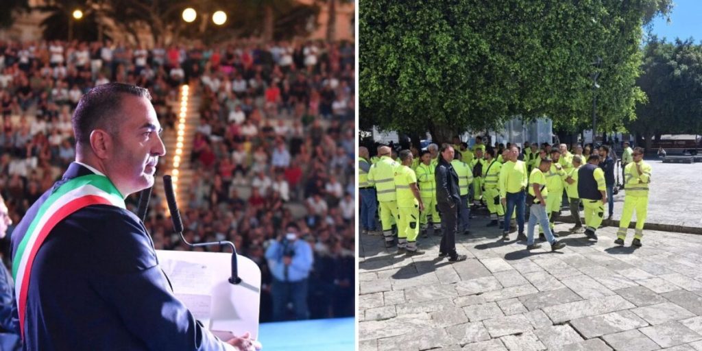 Reggio Calabria, Cannizzaro guarantees the future of Castore workers and launches a dig at the past