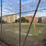 Restyling of the sports field at Villaggio Europa