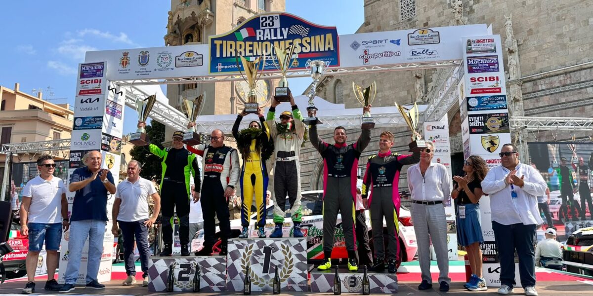 23rd Tirreno-Messina Rally: triumph of the Rizzo-D'Ambrosio couple