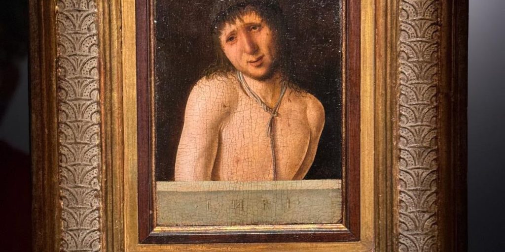 Antonello's Ecce Homo shines at the Rimini Meeting, between the beauty of the restoration and the shadow of the theft in Messina