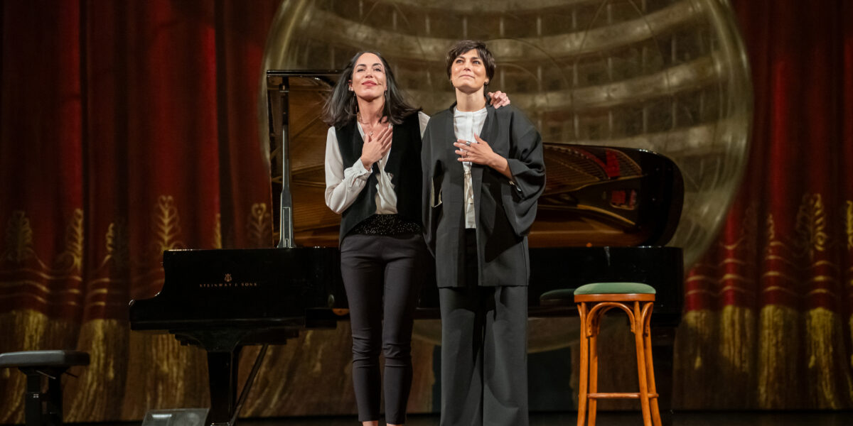 "Beyond the Pillars of Hercules" in Taormina: Valeria Solarino and Gloria Campaner traveling through music and poetry