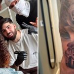Cucurella keeps his promise: de la Fuente's face tattooed after his World Cup triumph