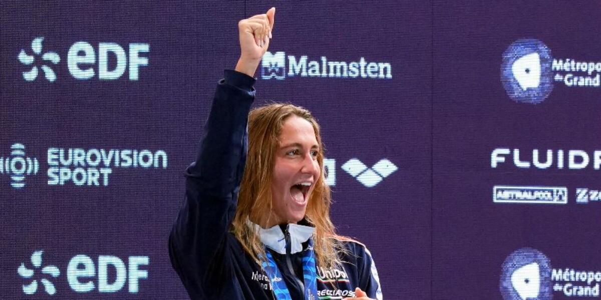 European swimming championships, wonderful Quadarella: it's a hat-trick! Pilate and Ceccon of silver for a single cent