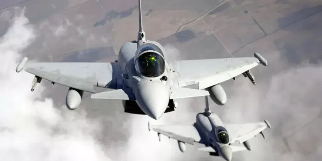 NATO's Italian Eurofighter shoots down a drone in Latvia. Riga thanks you