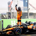 Norris triumphs in Holland ahead of Kimi Antonelli and Russell. The Ferraris of Hamilton and Leclerc at the foot of the podium