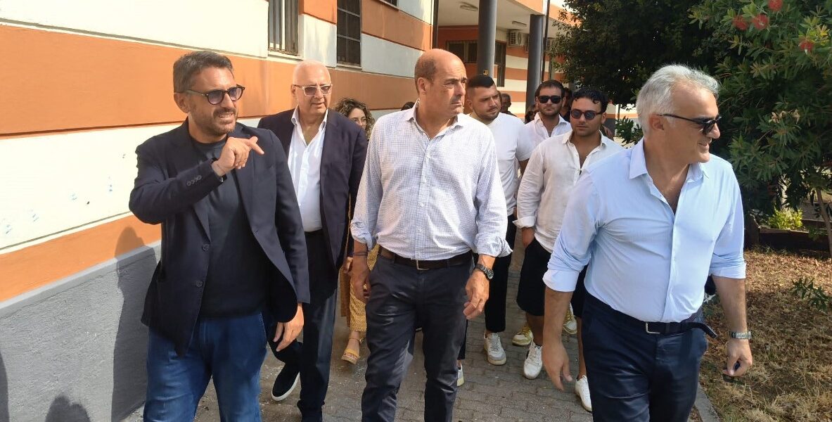 Reggio Calabria, Zingaretti (Pd) visiting Arghillà: «Guaranteeing rights even on the outskirts»