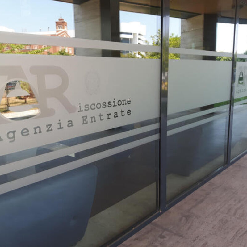An external view of the central headquarters of the Revenue Agency-Collection, Rome, 28 April 2022. ANSA/ PRESS OFFICE ++HO - NO SALES EDITORIAL USE ONLY++
