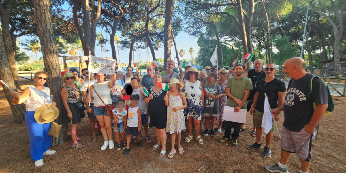 Slow tourism and environmental protection: in Catanzaro great participation in the guided walk through the Dunes of Giovino PHOTO