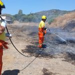The “San Gregorio” nautical association takes action against forest fires