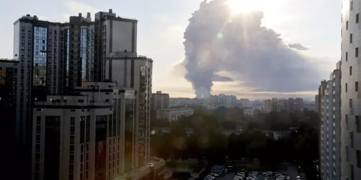 Ukrainian attack on Moscow with hundreds of drones