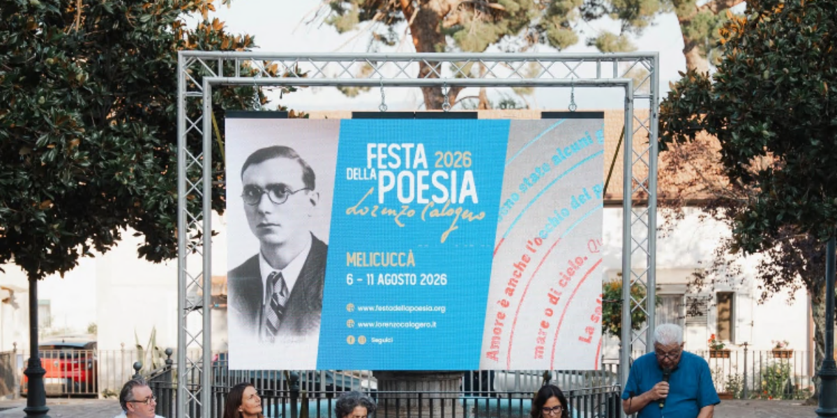 With Lorenzo Calogero and the light of poetry. The third edition of the Festival in Melicuccà