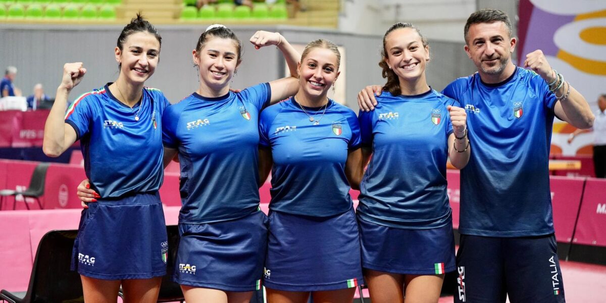 Mediterranean Games. The Italian table tennis players (there is also Miriam Carnovale from Vibo) beat Portugal and reach the semi-finals