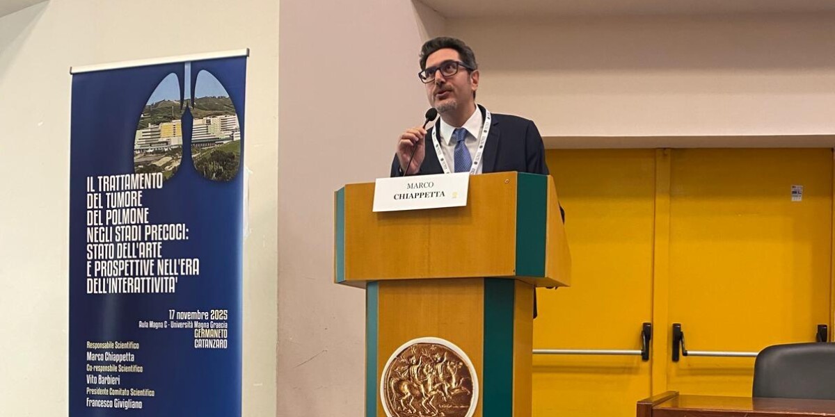 Lung cancer, a "two day" discussion in Catanzaro coordinated by Professor Marco Chiappetta